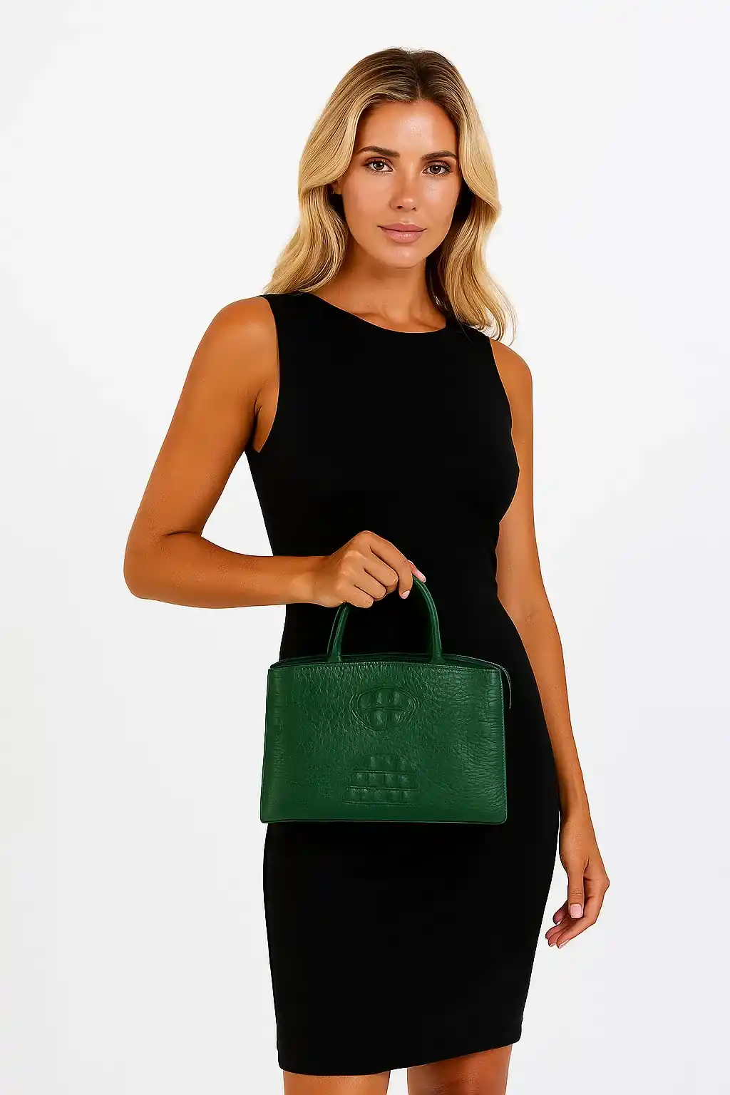 Элегантная зеленая сумка